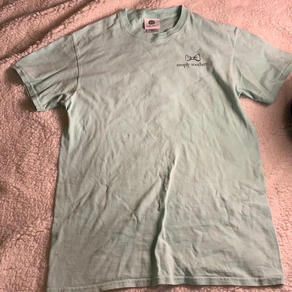 Turquoise t-shirt